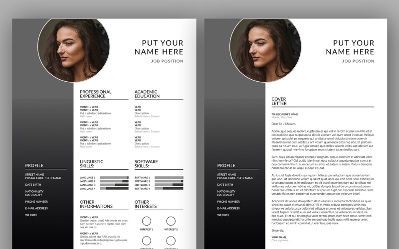 CV CV + sollicitatiebrief