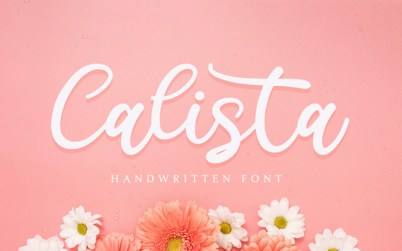 Calista - fonte manuscrita