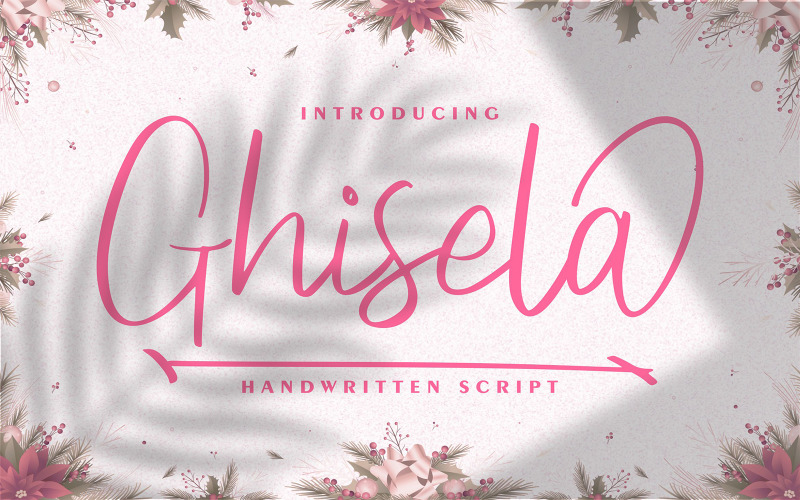 Ghisela | Handwritten Font