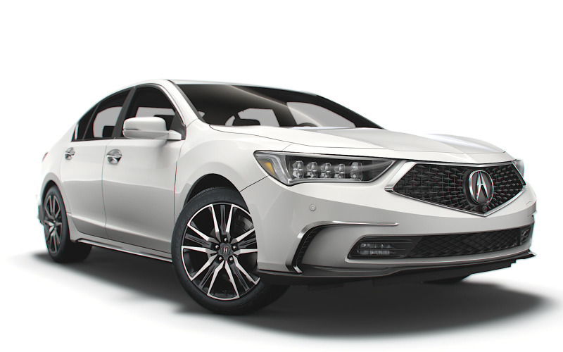 Acura RLX 2021 3D模型