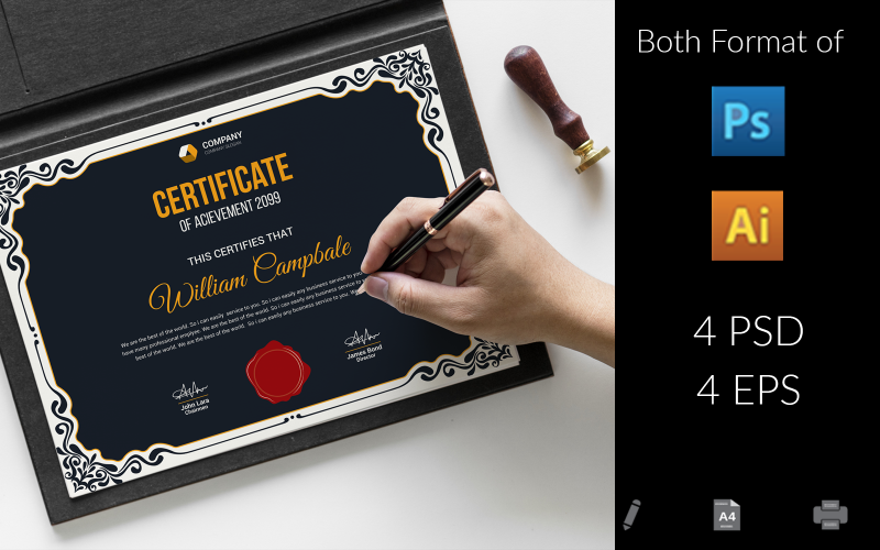 Certificato di apprezzamento Sistec