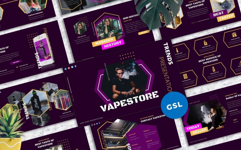 Vapestore - Vape & Vapor Google Slide