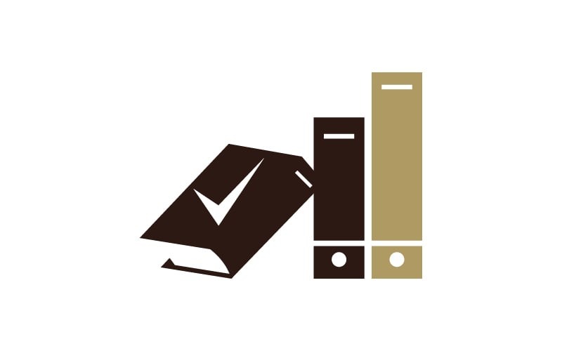 Modelo de logotipo de contabilidade empresarial