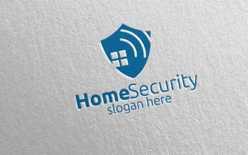 Shield Online Secure Payment Logo template