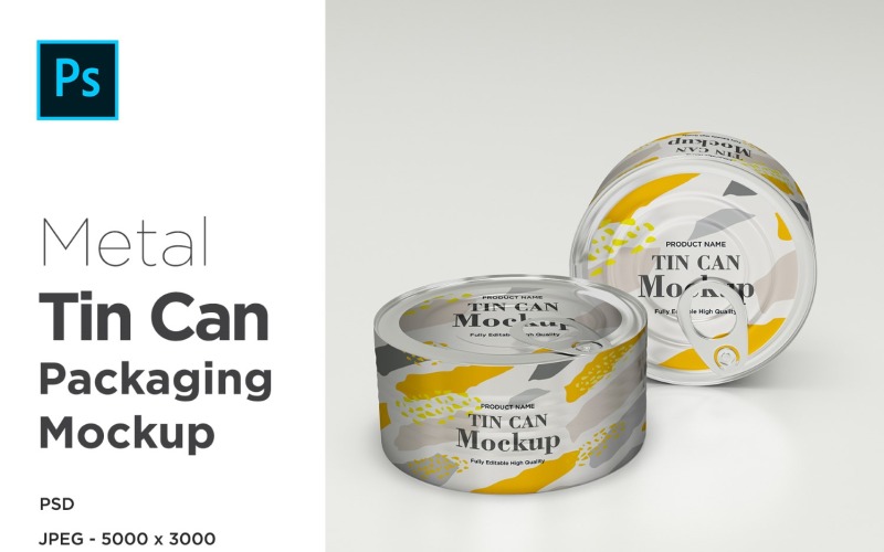 Beverage Can Mockups