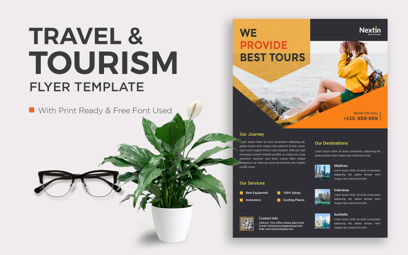 Travel Poster Flyer Corporate Identity Mall