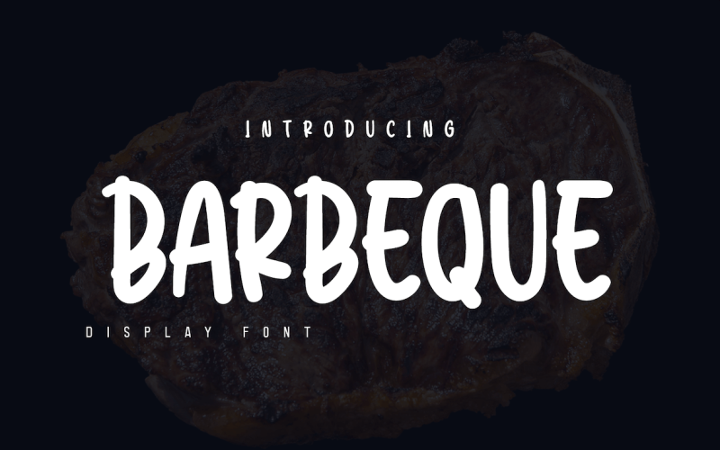 Barbecue lettertype