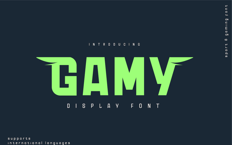 Gamy Font