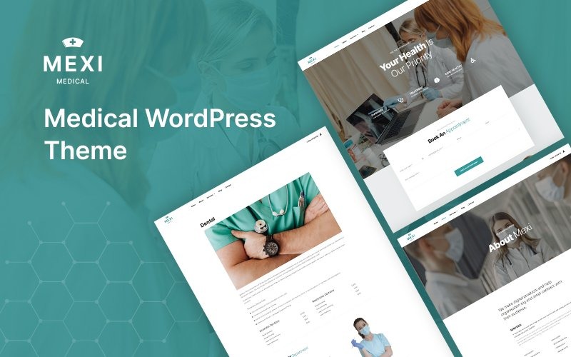 Mexi - Medicinskt WordPress-tema