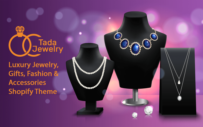 TadaJewelry - Роскошная отзывчивая тема Shopify