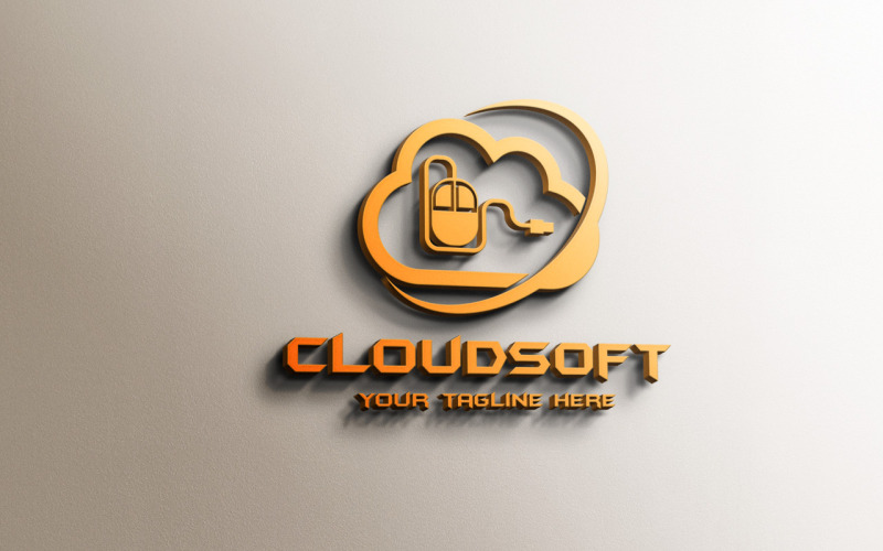 Cloudsoft Logo sjabloon