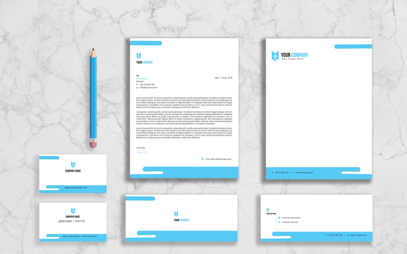 Brand Stationery Corporate Identity Template