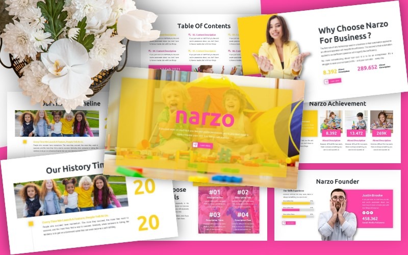 Narzo - Business Powerpoint Template