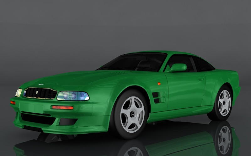Aston Martin Vantage 3D Модель