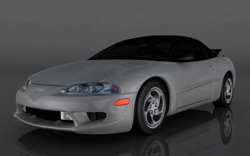 1998 Eagle Talon 3D-Modell