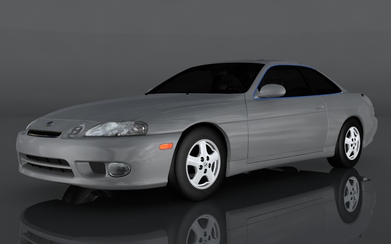 1997 Lexus SC300 3D Model