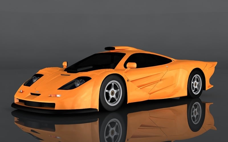 McLaren F1 1997 3D modell