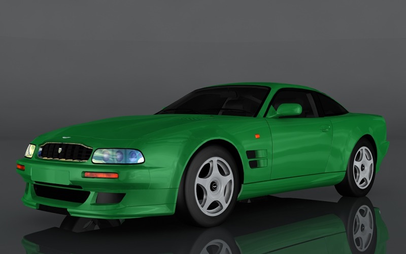 Modelo 3D Aston Martin Vantage