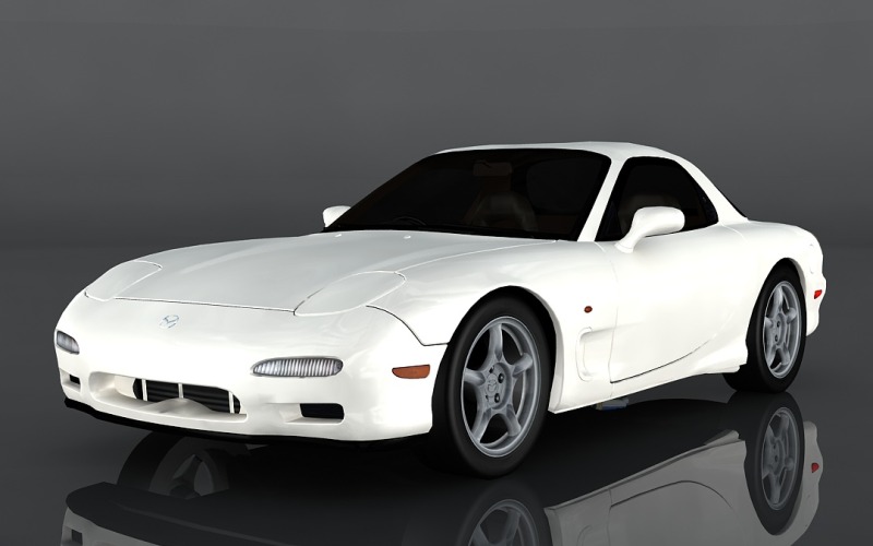 Modelo 3D Mazda RX-7 1997