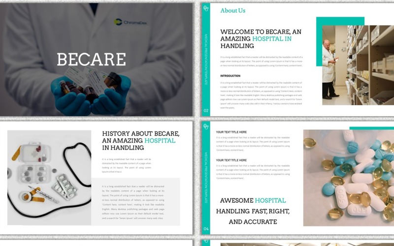 Modèle PowerPoint de BeCare