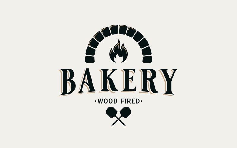 Plantilla de logotipo de panadería