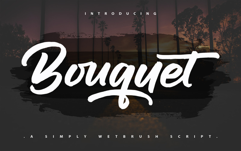Csokor | Egyszerűen Wetbrush Script betűtípus