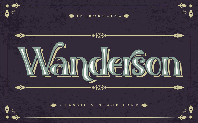 Wanderson | Klassiskt teckensnitt