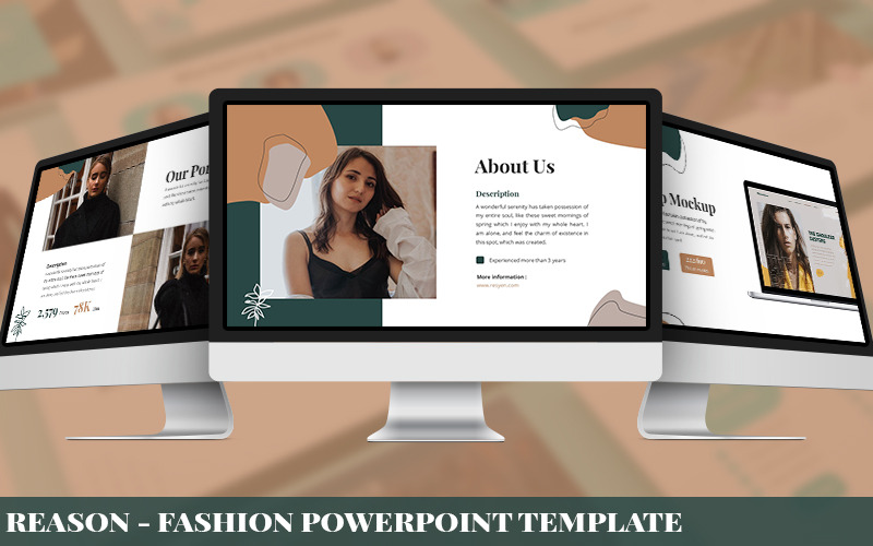 Reden - Mode PowerPoint-sjabloon