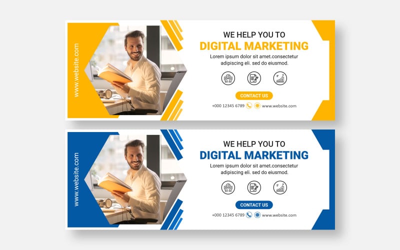 Business Facebook Cover Vorlage Social Media