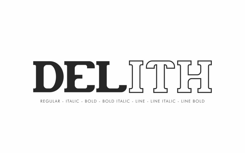Delith Fonts
