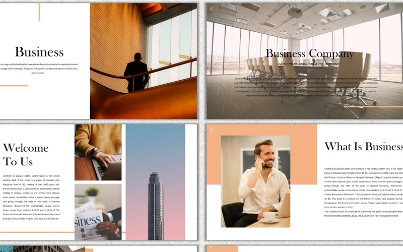 Geschäftliche Google Slides