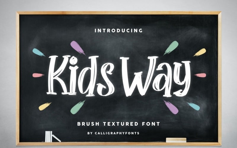 KidsWay-Schriftarten