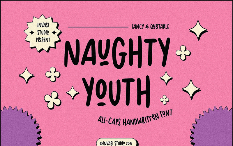Ondeugende jeugd | Fancy & Quotable Fonts