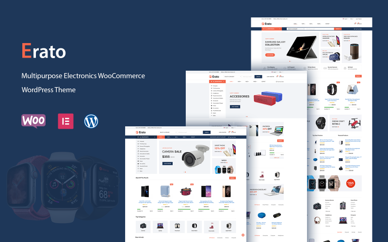 Erato-多用途电子WooCommerce WordPress主题