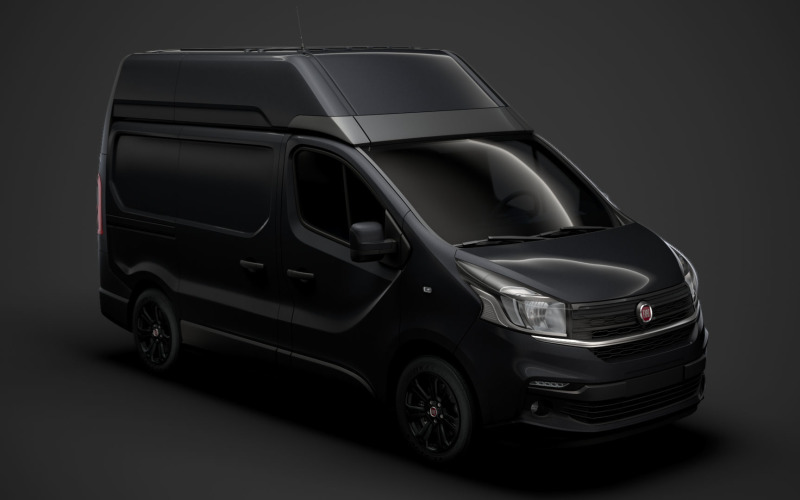 Fiat Talento Van L1H2 2020 Modelo 3D