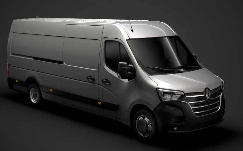 Renault Master L4H2 Van 2020 3D Model