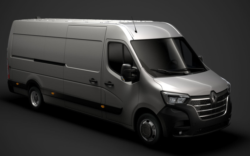Renault Master L4H2 Van 2020 Modèle 3D