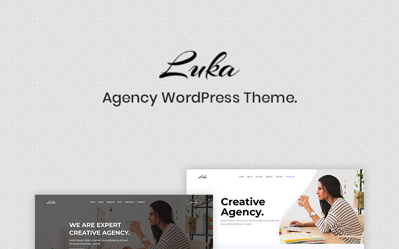 Luka - Thème WordPress pour agence