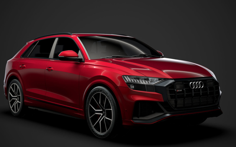 Audi SQ8 TFSI 2020 3D Model