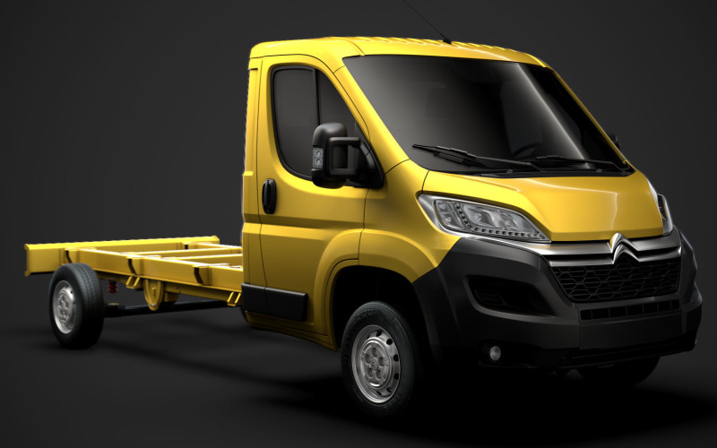 Citroen Relay Chassis Truck Single Cab 4035WB 2020 3D Model