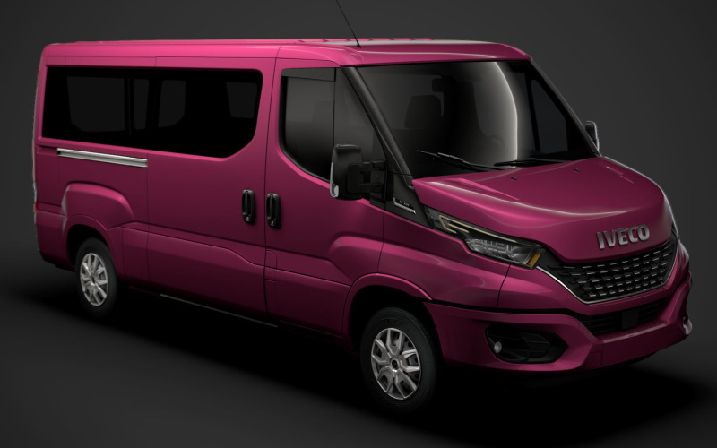 Iveco Daily Window Van L2H1 2020 Modelo 3D