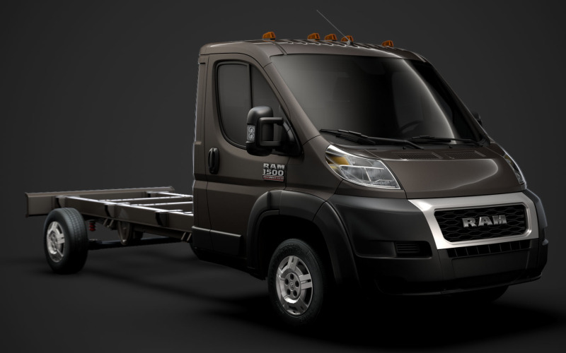 Ram Promaster Chassis Truck Single Cab 4035 WB 2020 3D Model