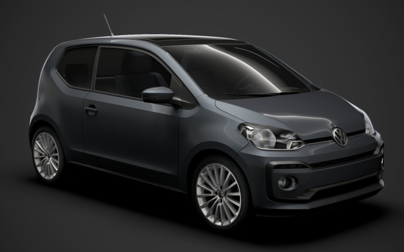 3D model VW UP 3D 2020