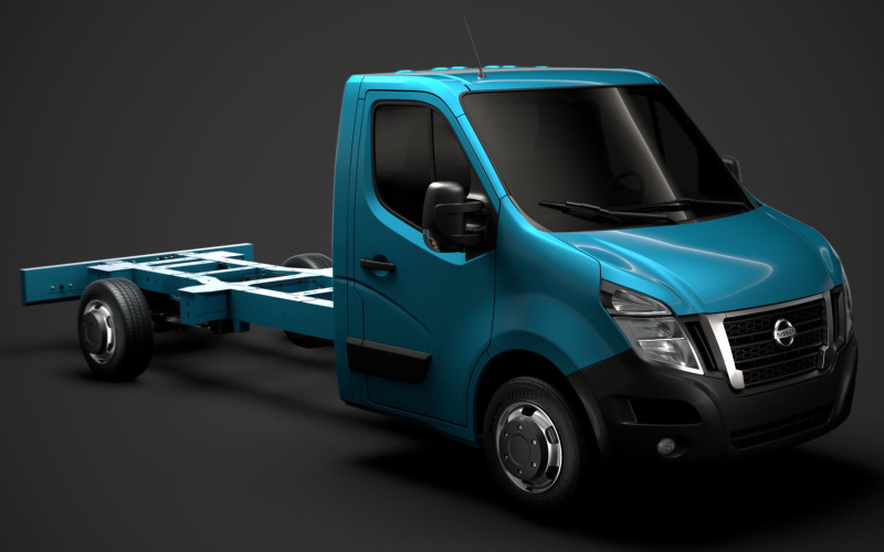 Nissan NV400 SingleCab SW E30 Chassis 2014 3D Model