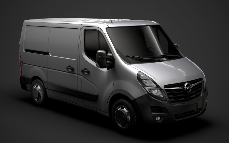 Opel Movano L1H1 Van 2020 Modèle 3D