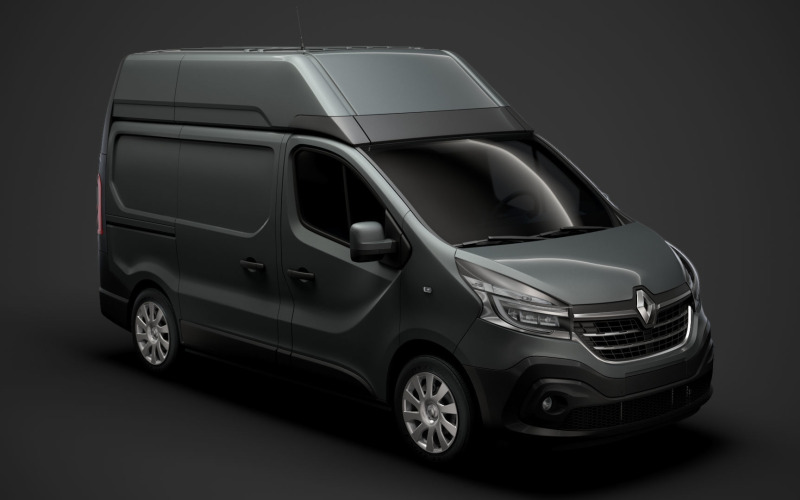 Renault Trafic Van L1H2 2020 Modelo 3D