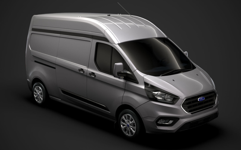 Ford Transit Custom L2H2 2020 Modelo 3D
