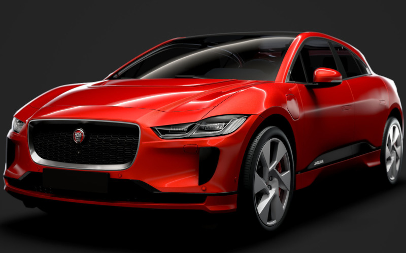 Jaguar I Pace EV400 ADW SE 2019 3D Modell