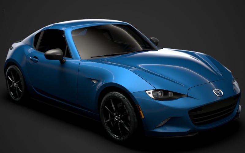 Mazda MX 5 RF Sport Black ND 2020 3D Model
