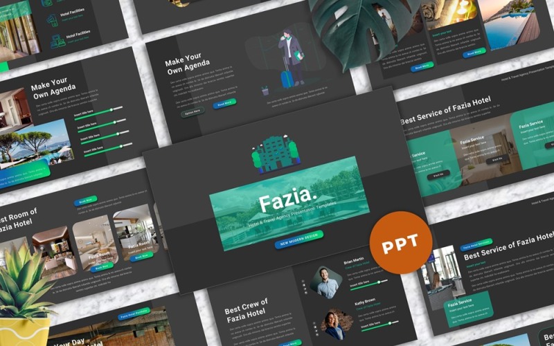 Фація - готель Powerpoint